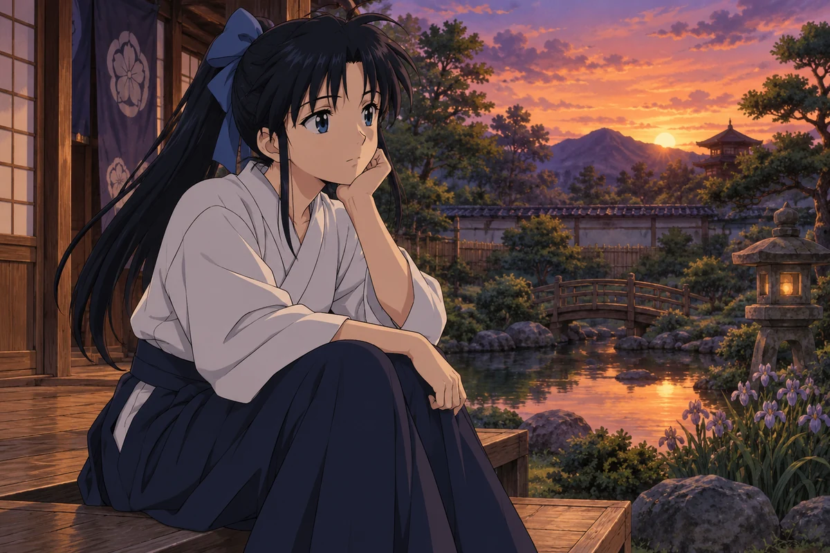 Kaoru Kamiya AI 插画