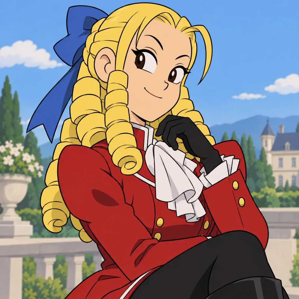 Karin Kanzuki AI 辅助角色插画