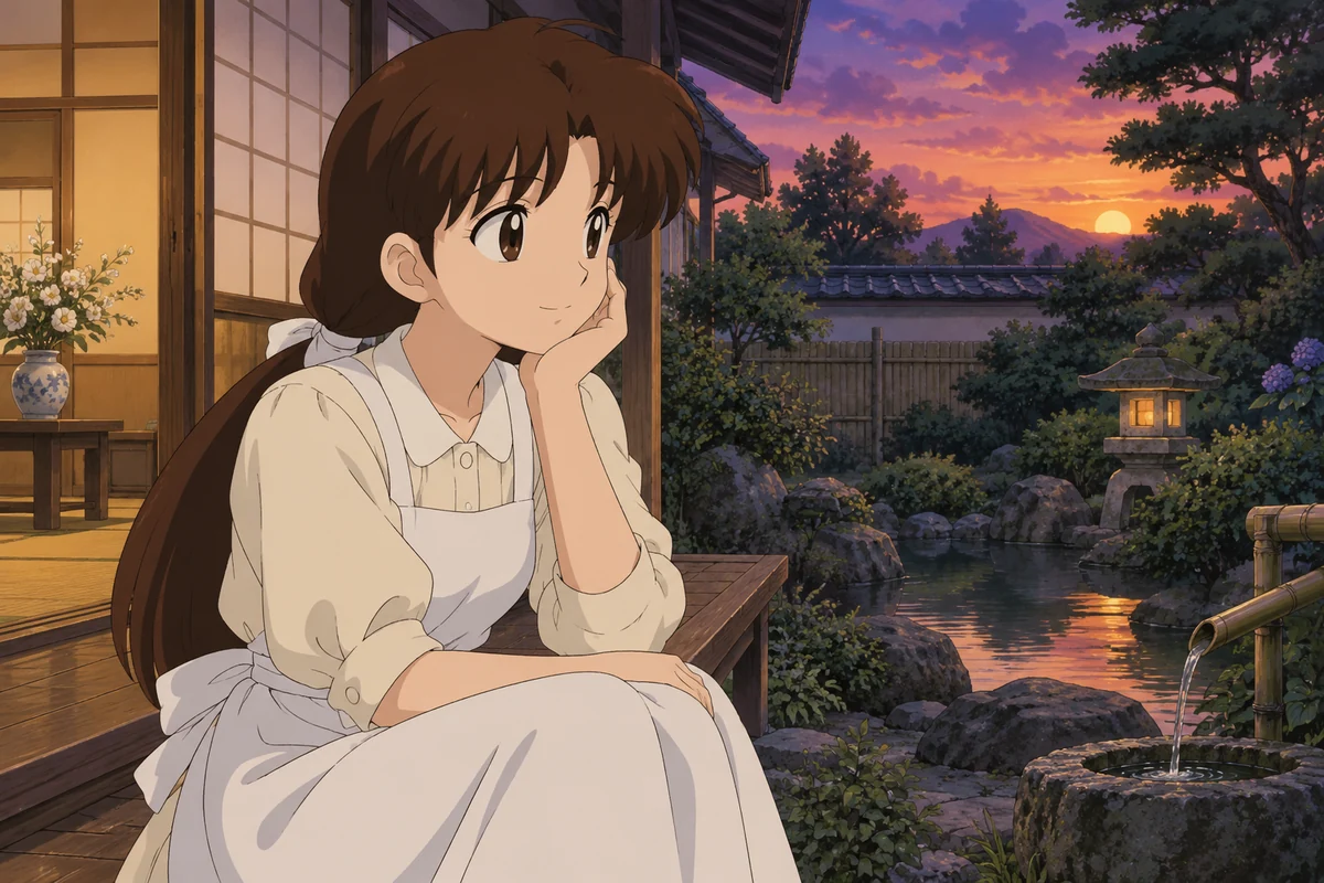 Kasumi Tendo AI 插画
