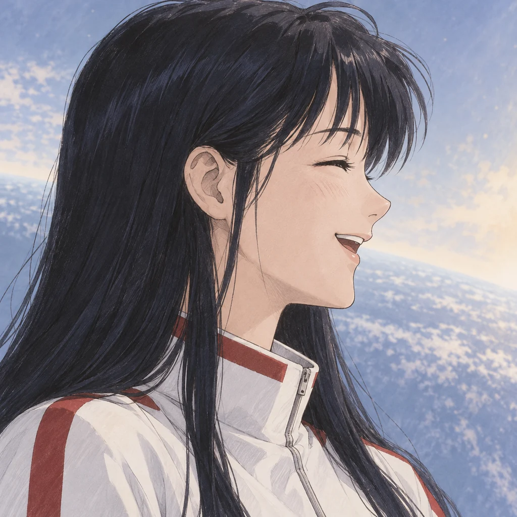 Kazumi Amano AI 辅助角色插画