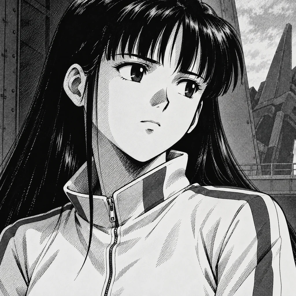Kazumi Amano AI 辅助角色插画