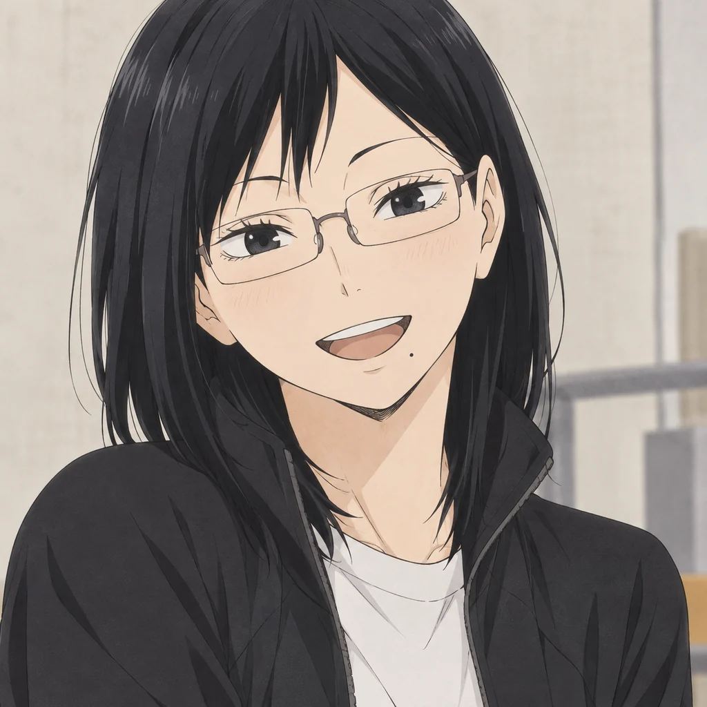清水洁子 AI 辅助角色插画