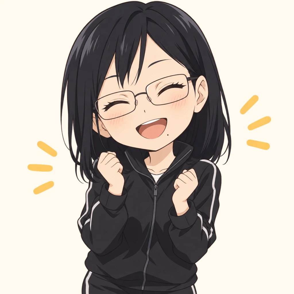 Kiyoko Shimizu · Reaction sticker
