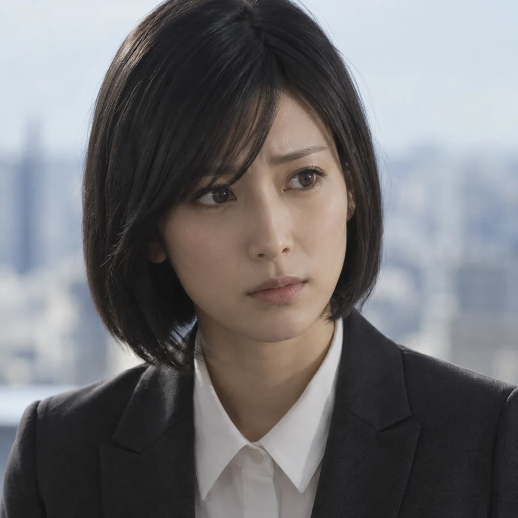 Kiyomi Takada live-action AI portrait