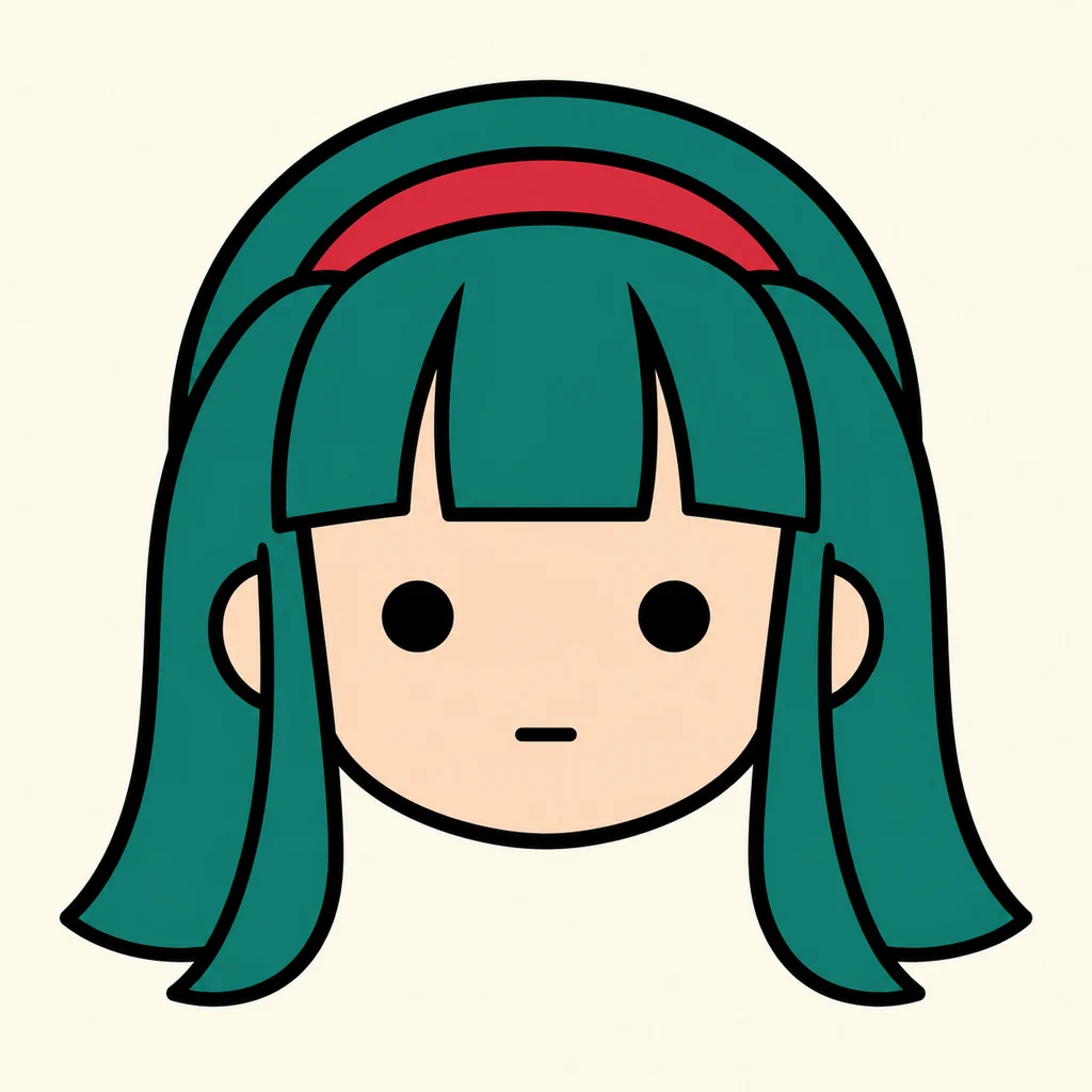 真备清音 AI 辅助角色插画