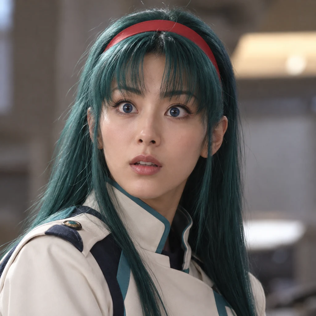 Kiyone Makibi live-action AI portrait