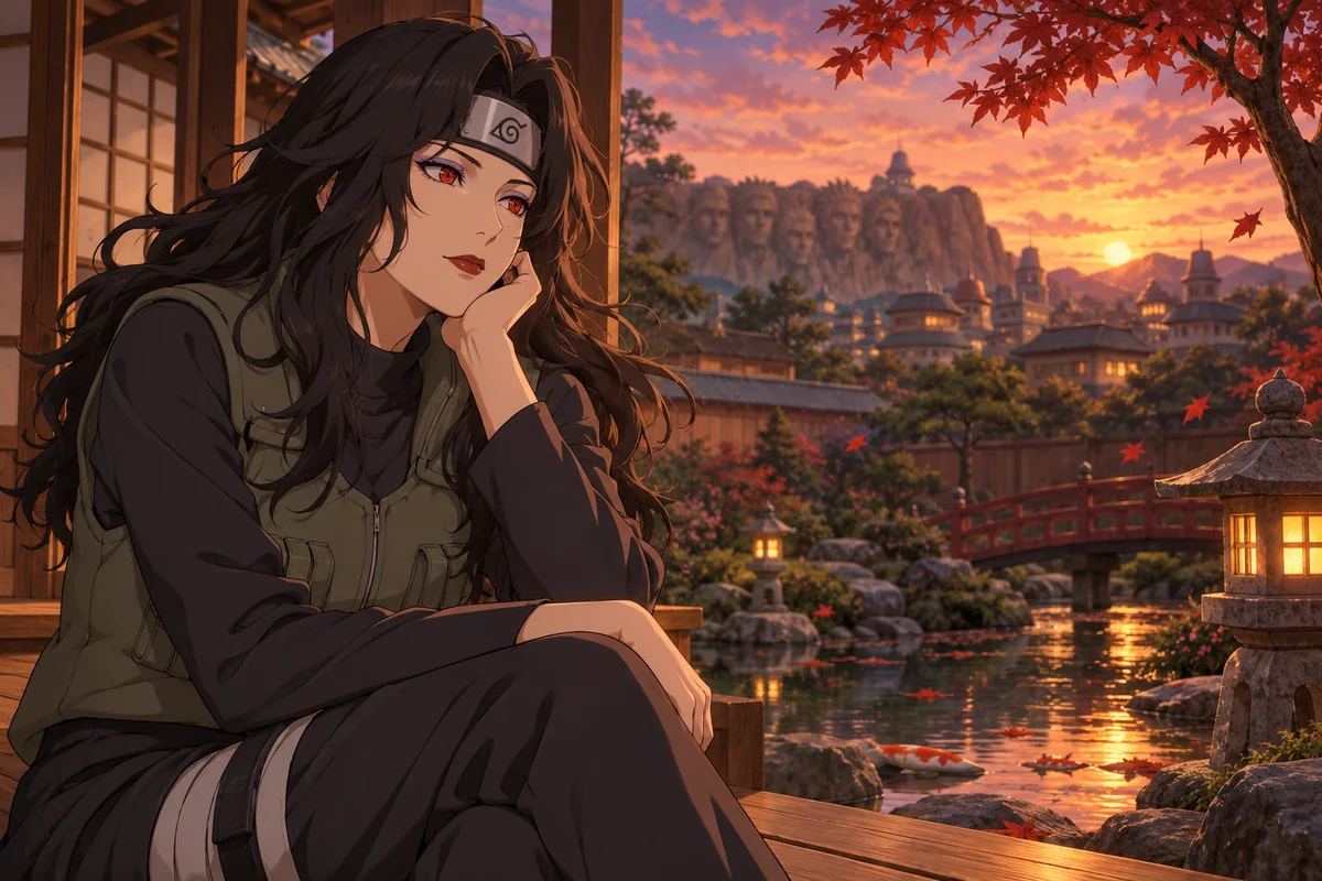 유히 쿠레나이 AI 插画