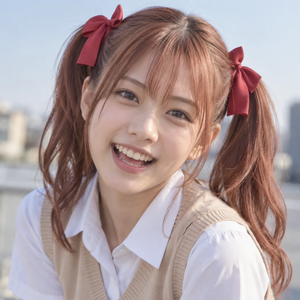 Kuroko Shirai live-action AI portrait