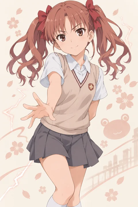 Kuroko Shirai角色示意插画