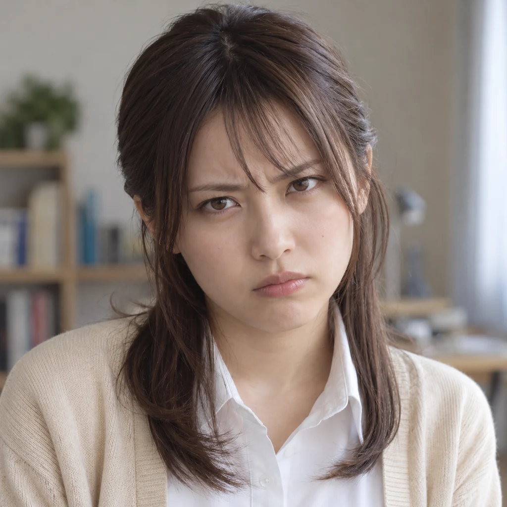 Kurumi Fukugahara live-action AI portrait