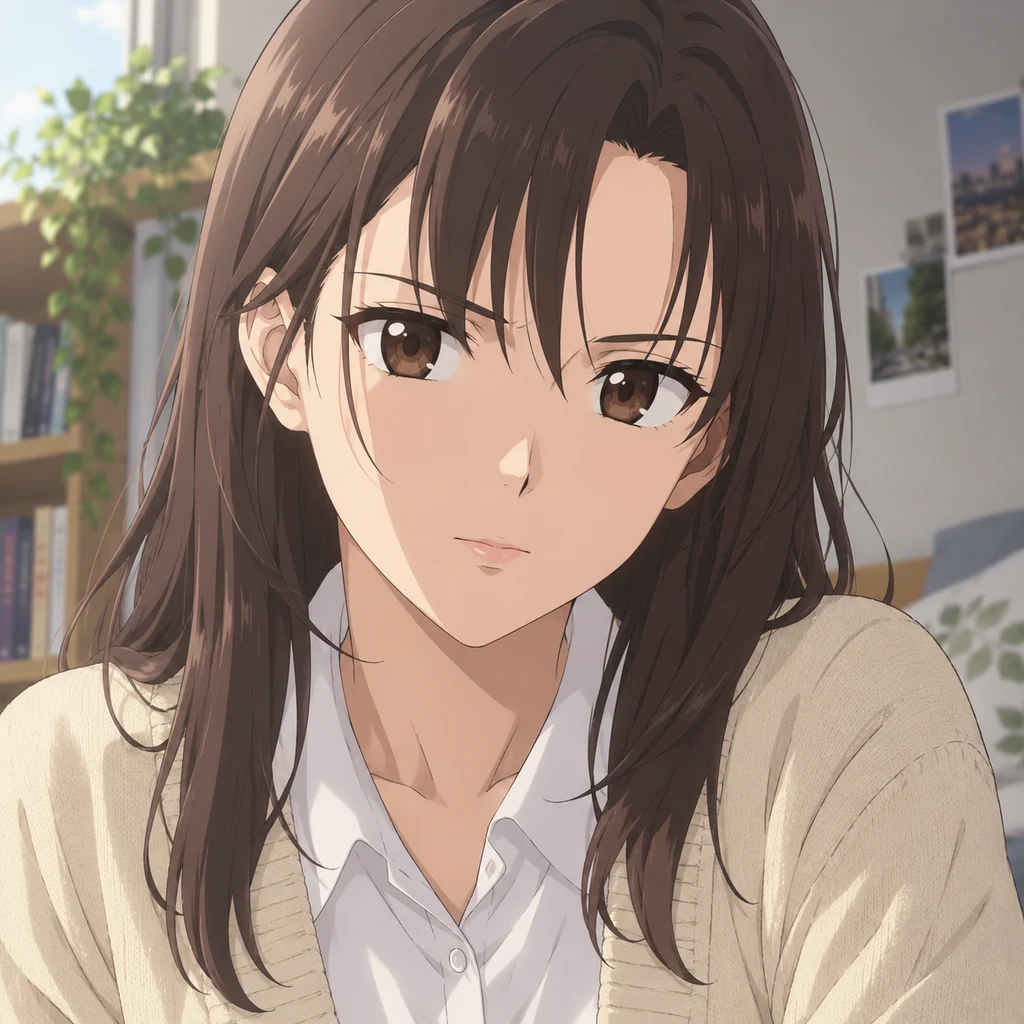 Kurumi Fukugahara AI 辅助角色插画