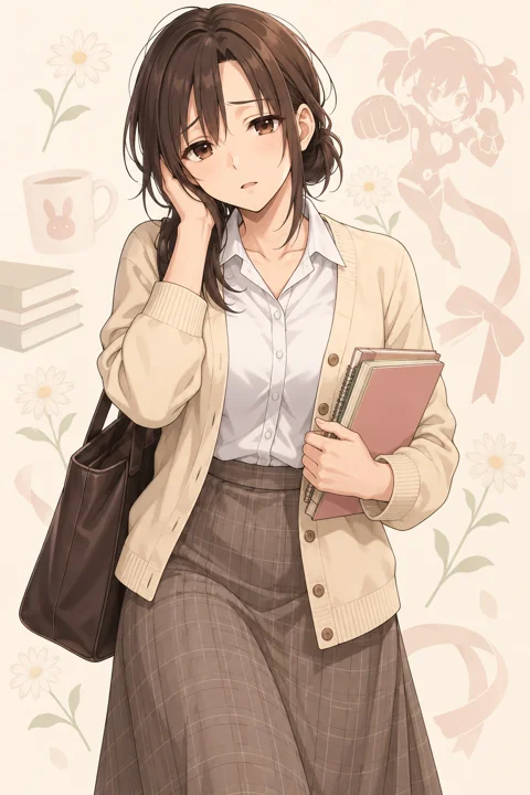 Kurumi Fukugahara角色示意插画