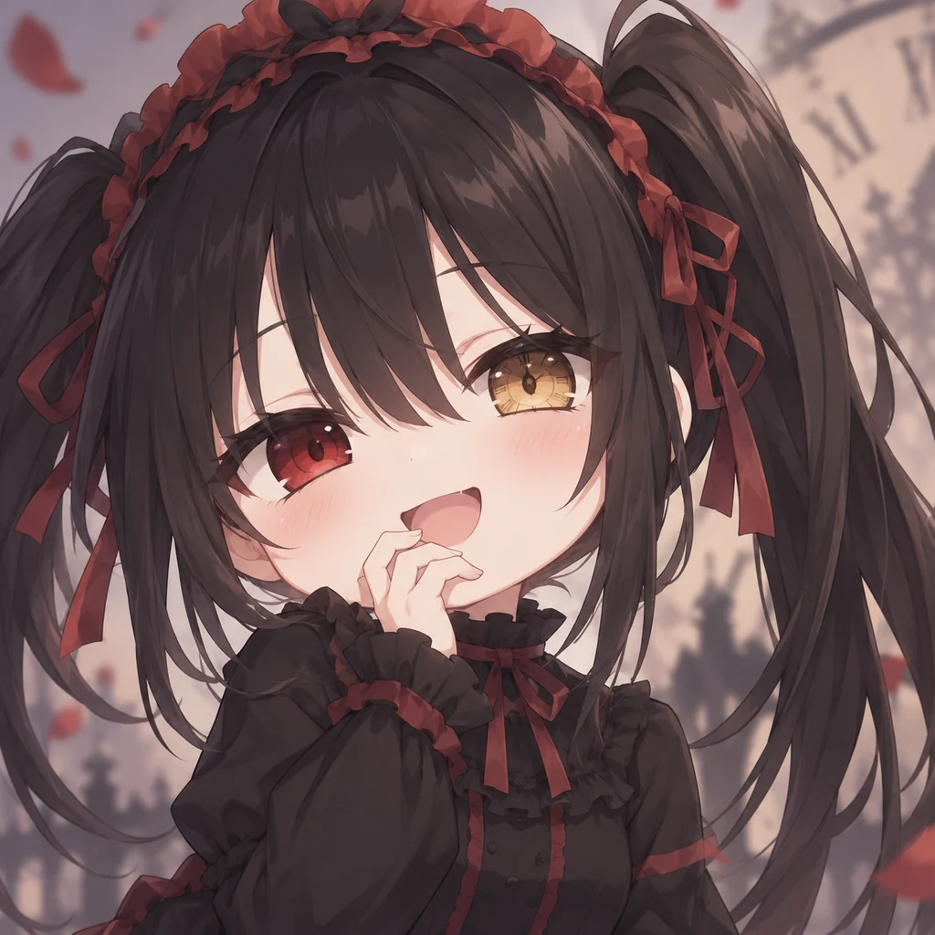 Kurumi Tokisaki AI 辅助角色插画