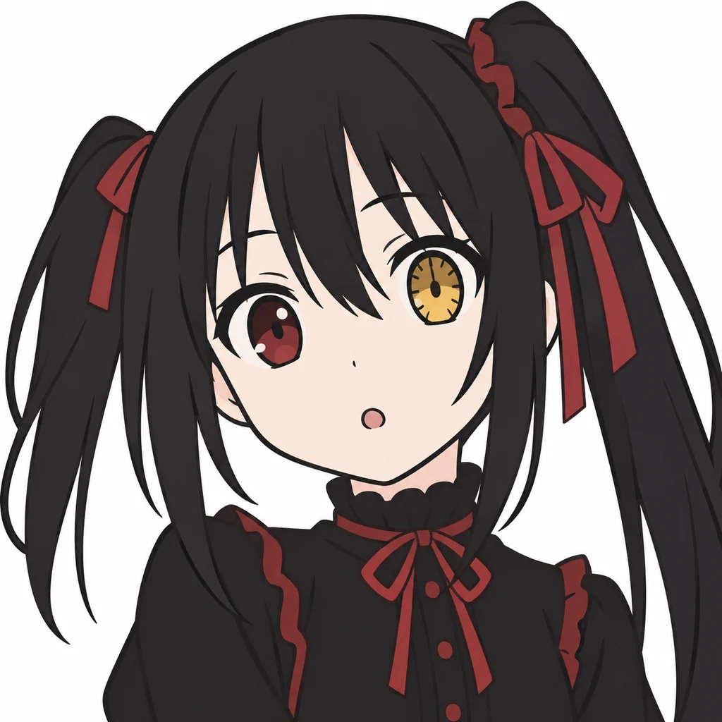Kurumi Tokisaki AI 辅助角色插画
