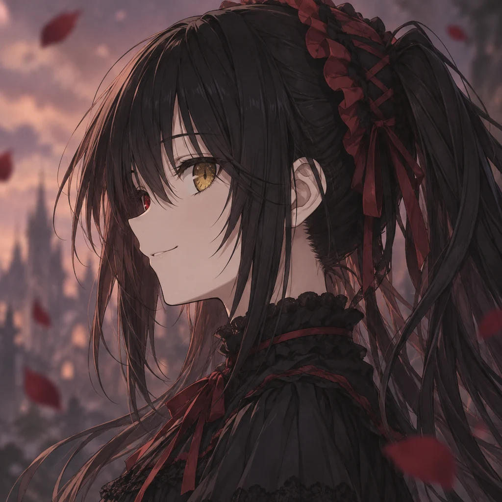 Kurumi Tokisaki AI 辅助角色插画