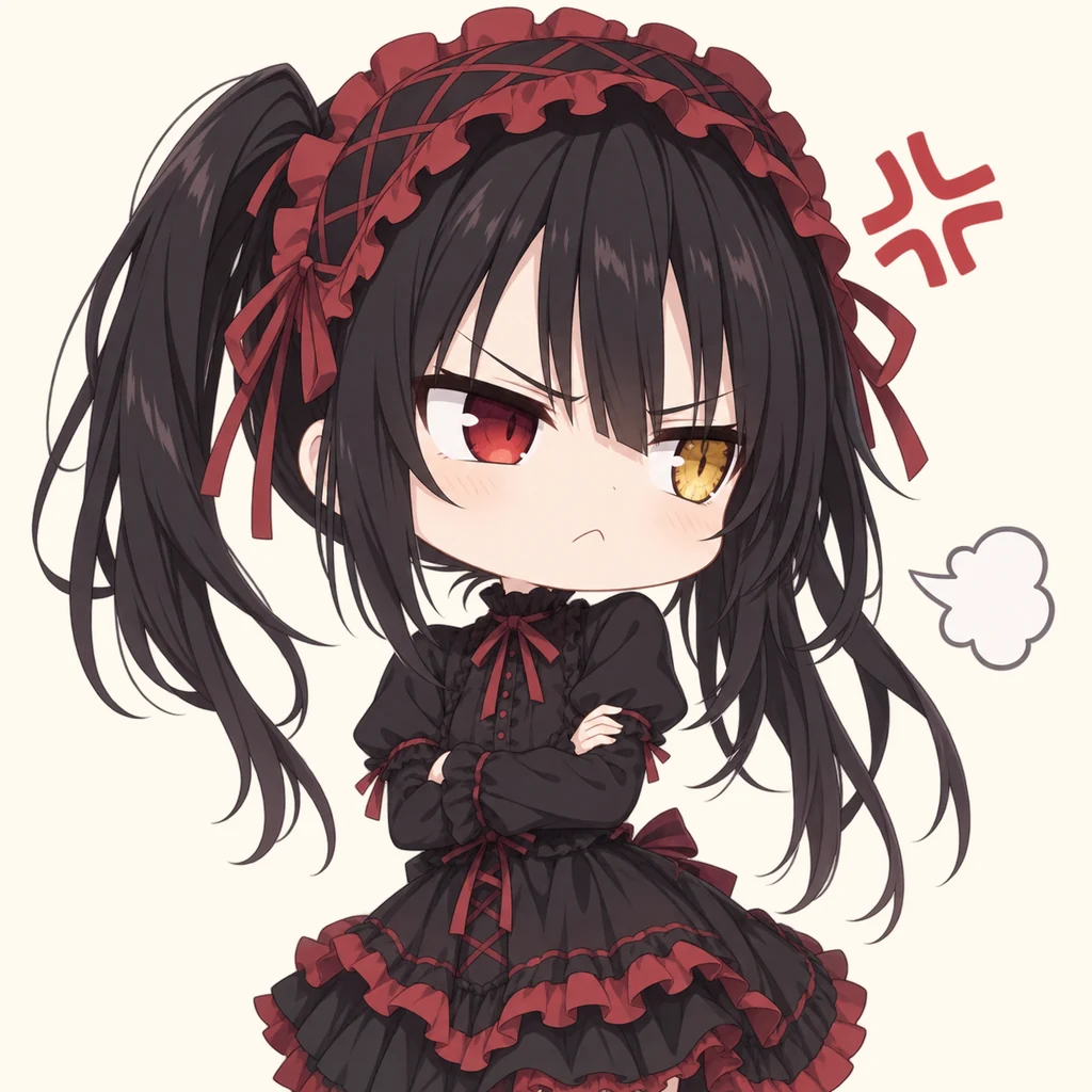 Kurumi Tokisaki 表情包 2