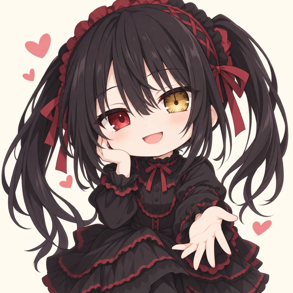 Kurumi Tokisaki 表情包 1
