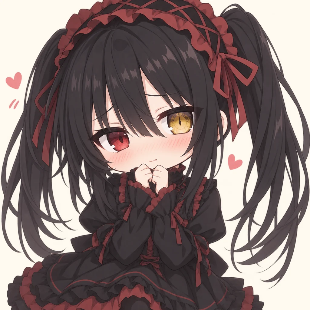 Kurumi Tokisaki 表情包 6