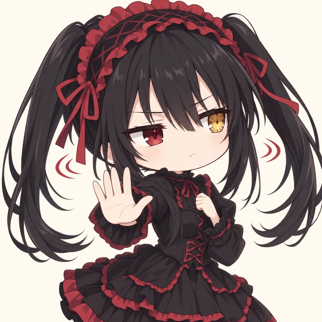 Kurumi Tokisaki 表情包 8