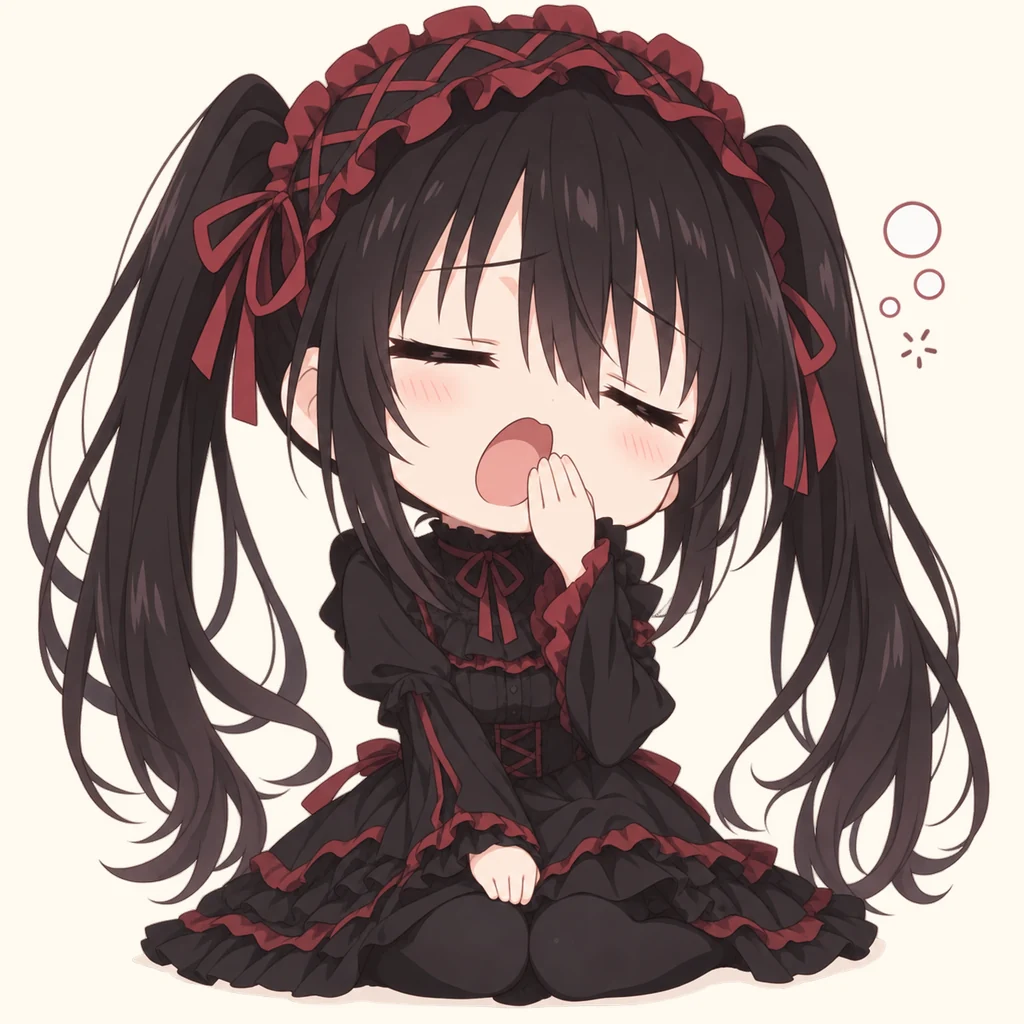 Kurumi Tokisaki 表情包 7