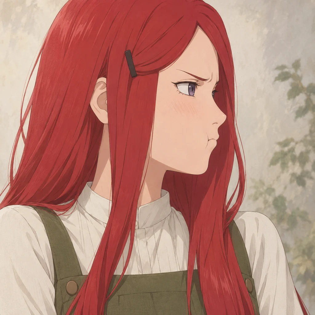 Kushina Uzumaki AI 辅助角色插画