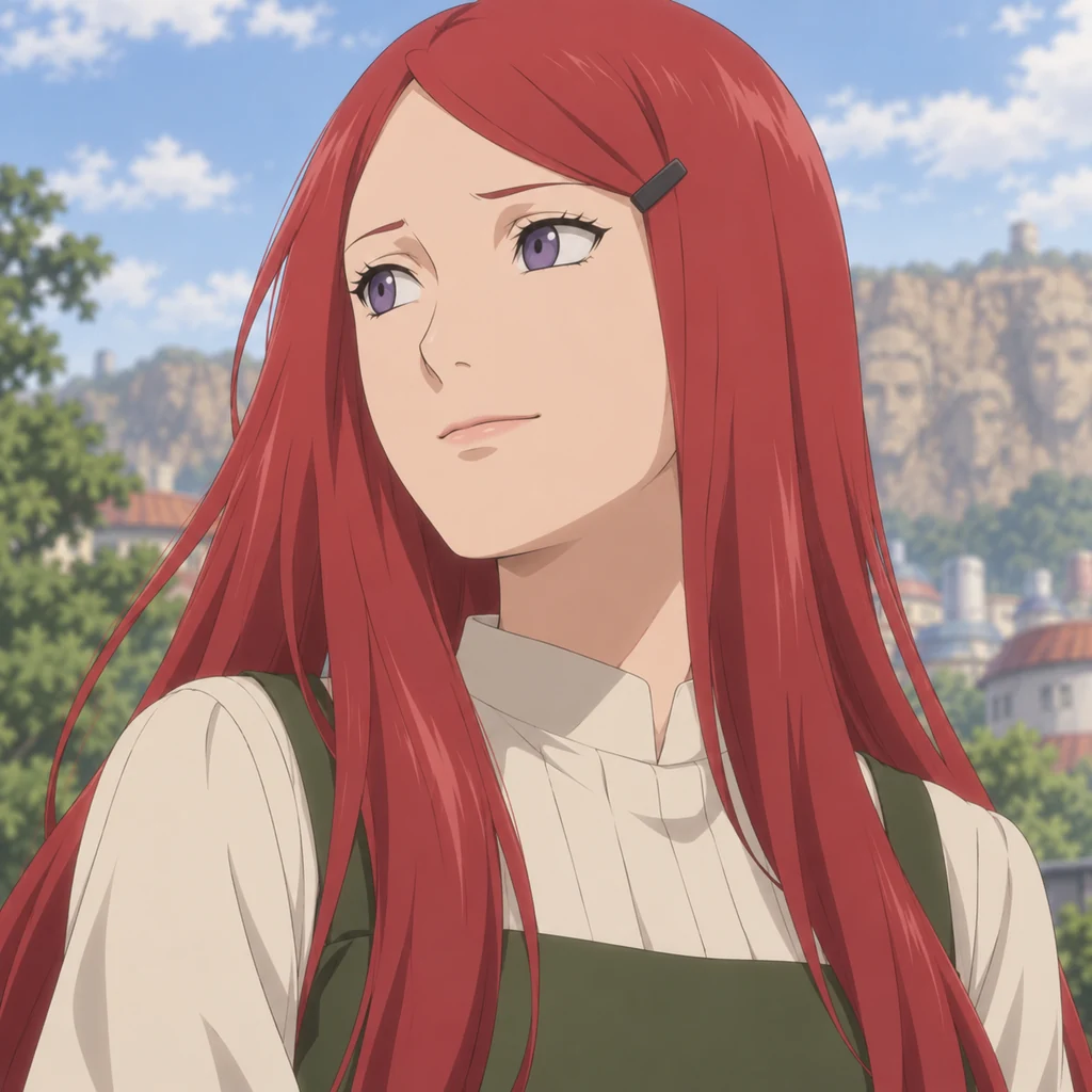 Kushina Uzumaki AI 辅助角色插画
