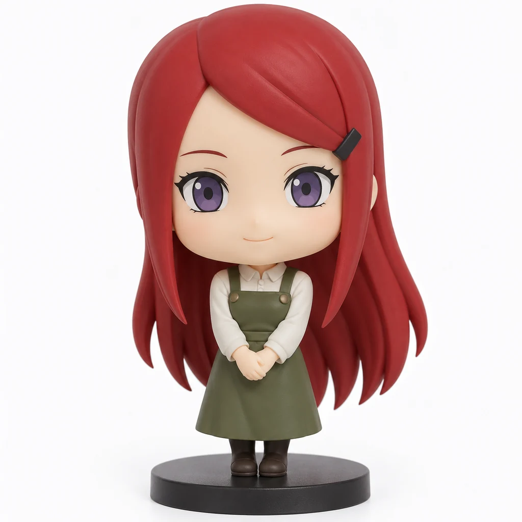 Kushina Uzumaki AI 辅助角色插画
