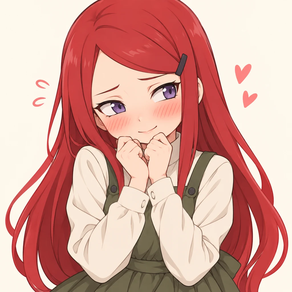Kushina Uzumaki 表情包 6