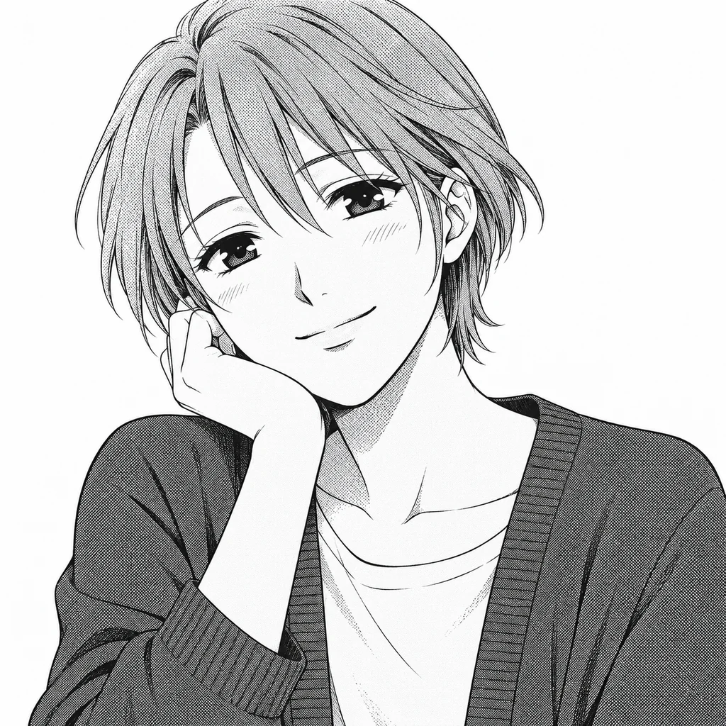 Kyoko Honda AI 辅助角色插画