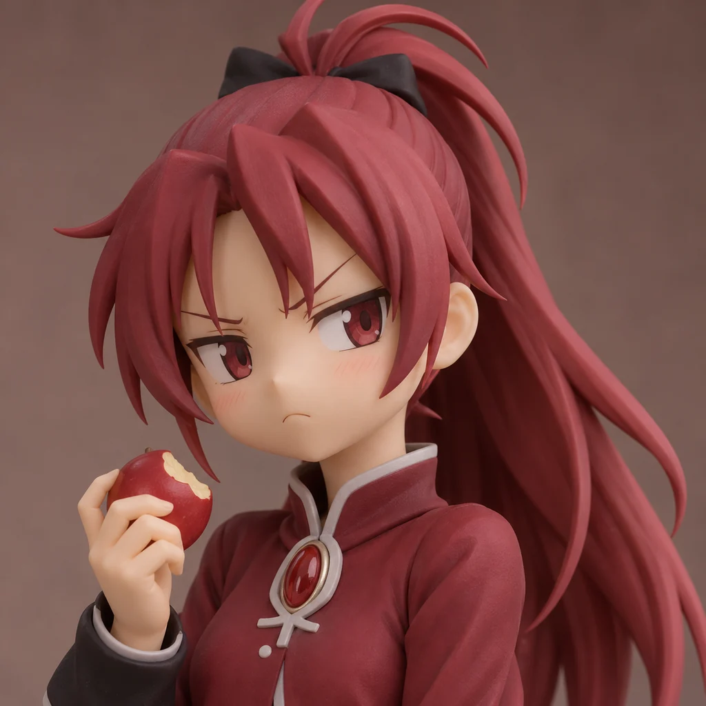 Kyoko Sakura AI 辅助角色插画