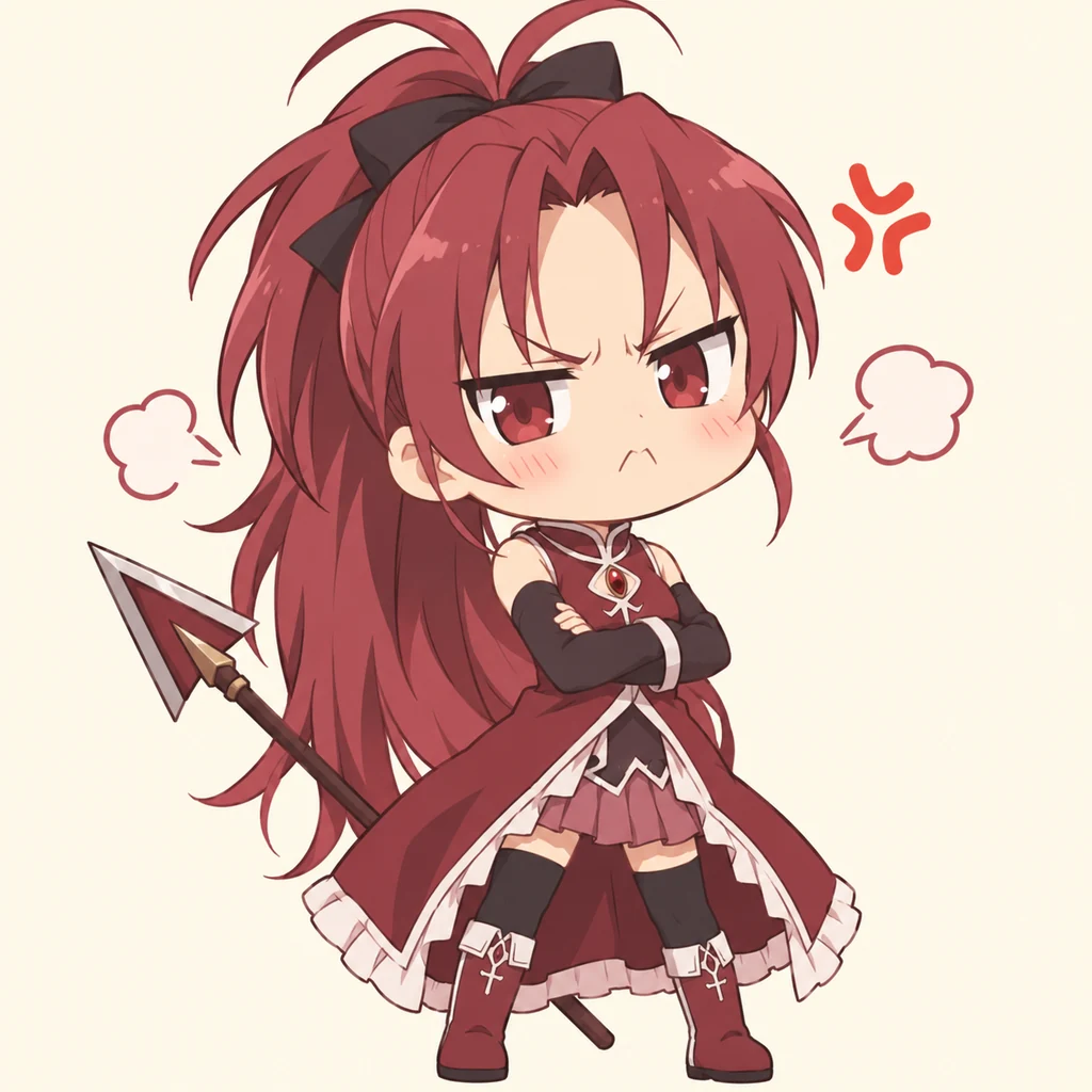 Kyoko Sakura 表情包 2
