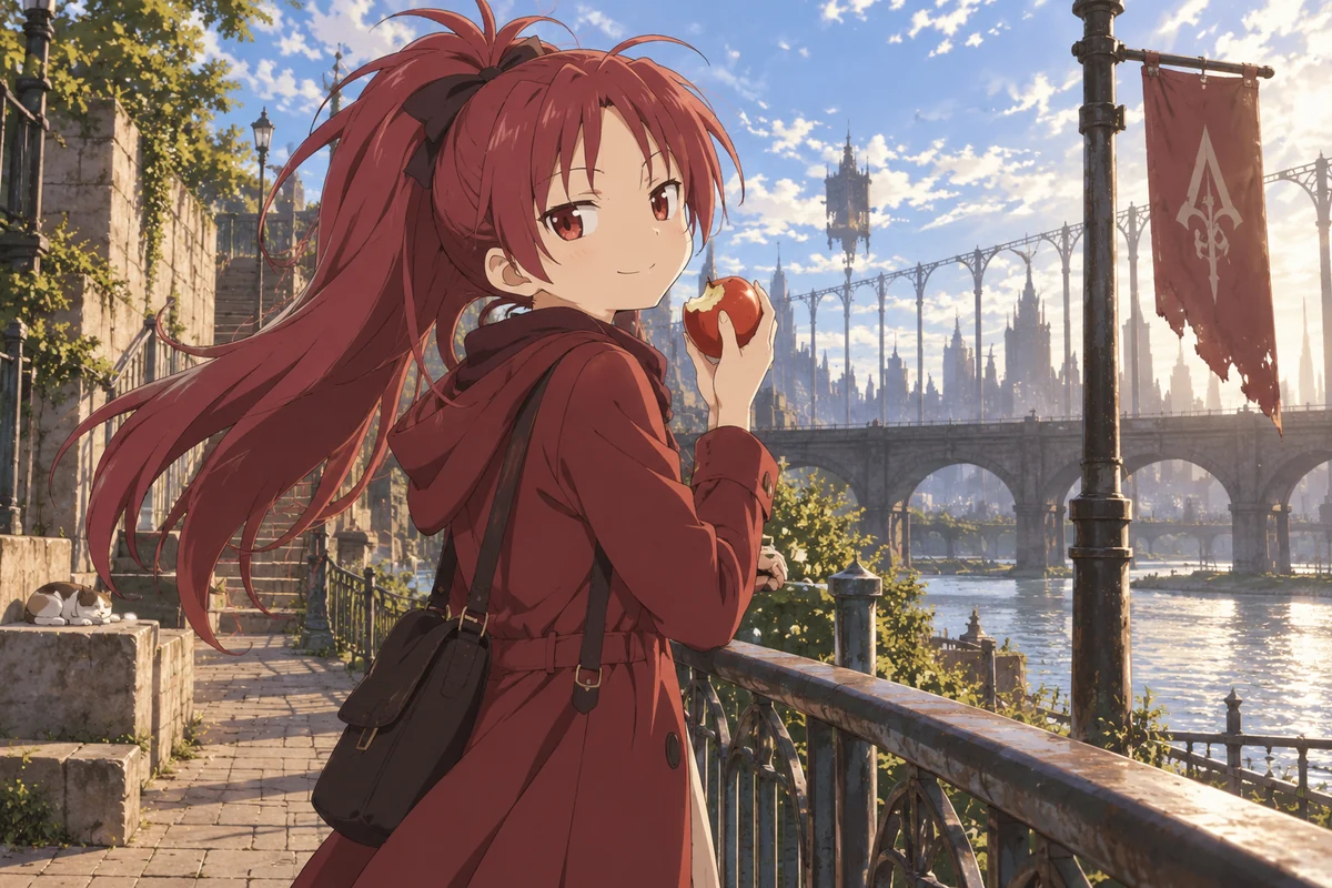 Kyoko Sakura AI 插画