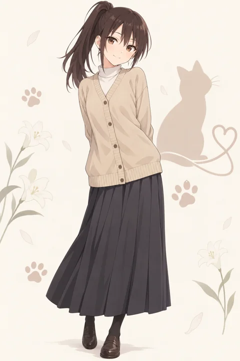 Kyou Nekozaki角色示意插画