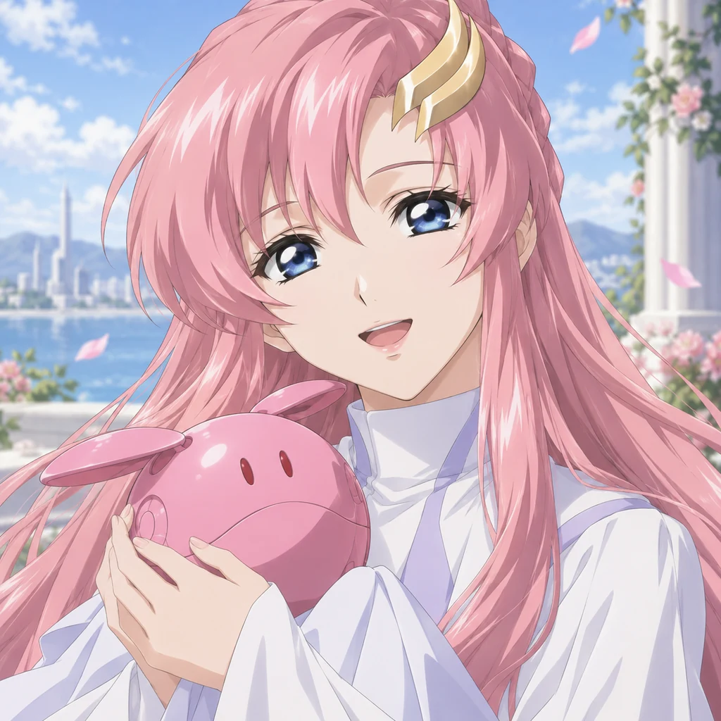 Lacus Clyne AI 辅助角色插画