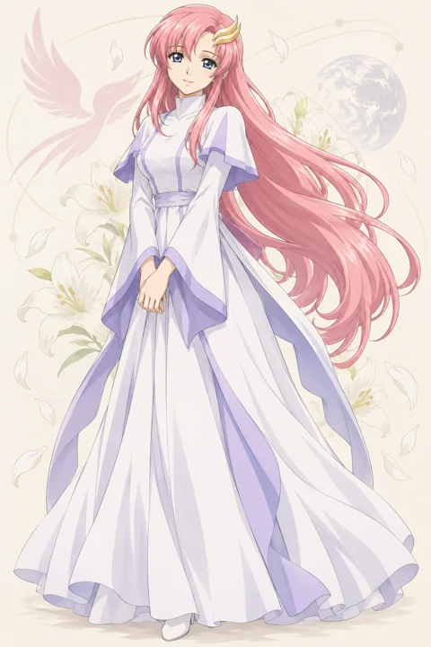 Lacus Clyne角色示意插画