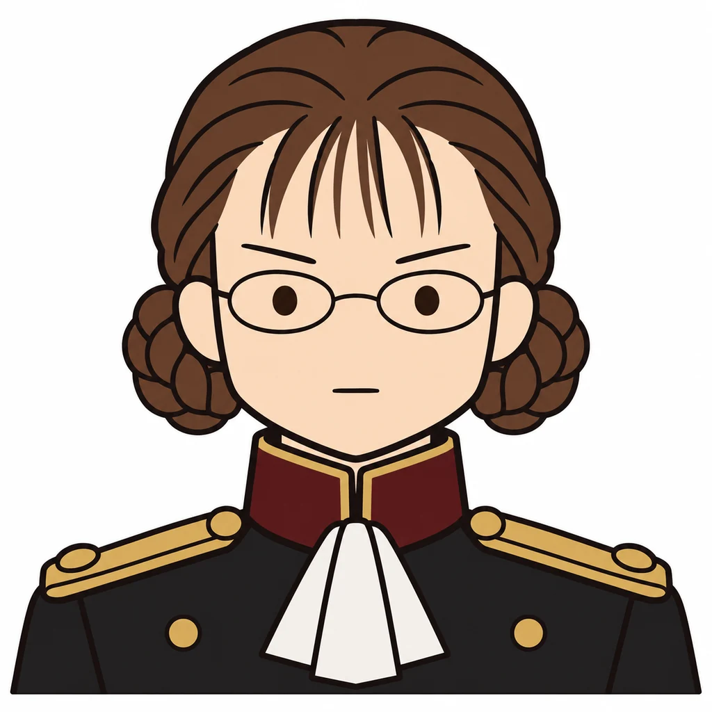 Lady Une AI 辅助角色插画
