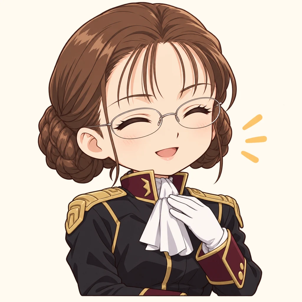 Lady Une 表情包 1