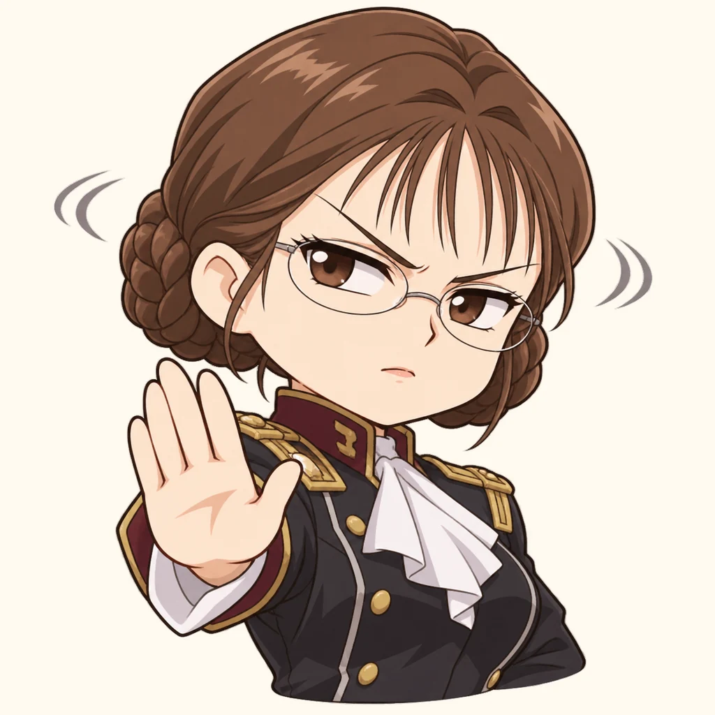 Lady Une 表情包 8