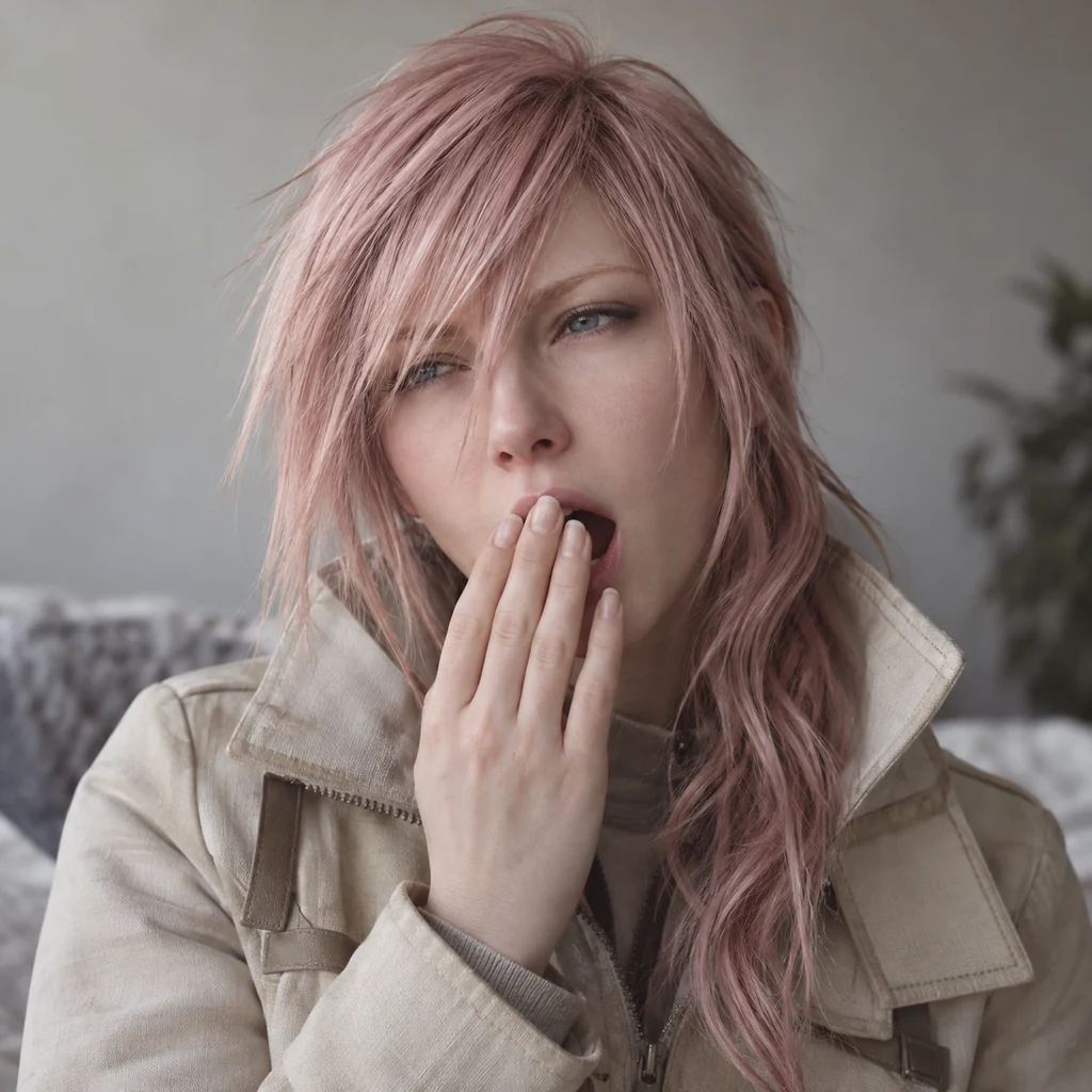 Lightning live-action AI portrait