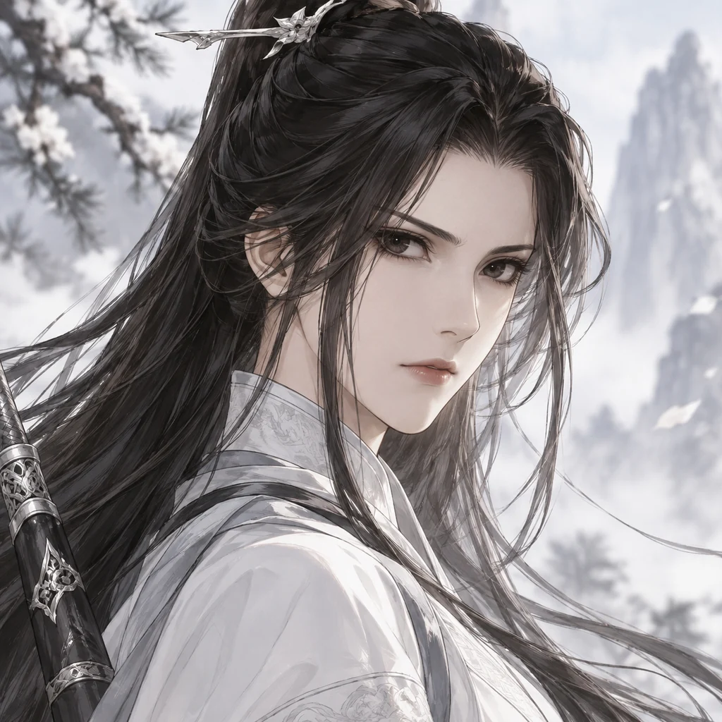 이한의 AI 辅助角色插画