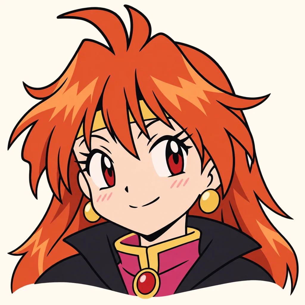 Lina Inverse AI 辅助角色插画
