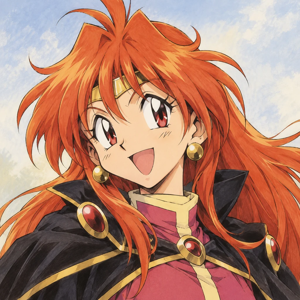 Lina Inverse AI 辅助角色插画