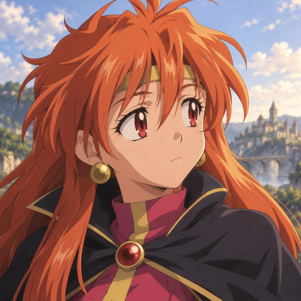 Lina Inverse AI 辅助角色插画
