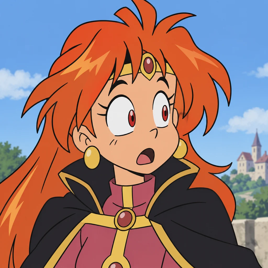 Lina Inverse AI 辅助角色插画
