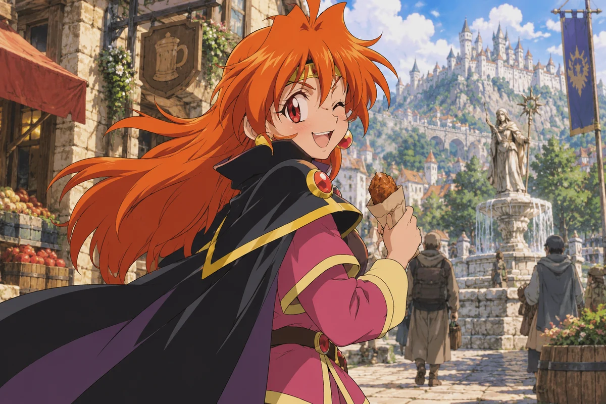 Lina Inverse AI 插画