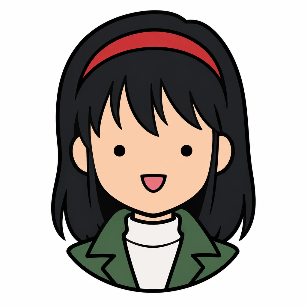 린나 야마자키 AI 辅助角色插画