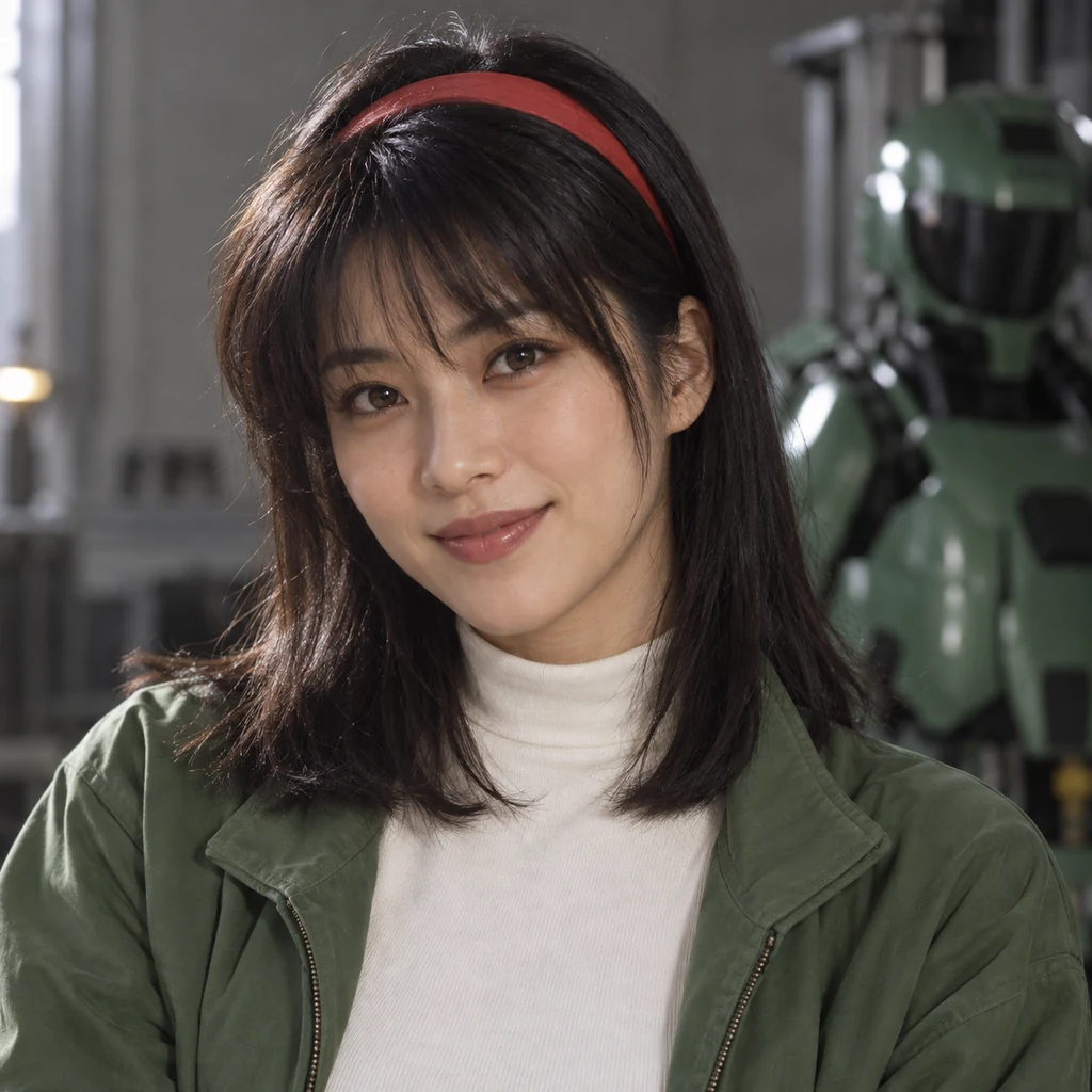 Linna Yamazaki live-action AI portrait