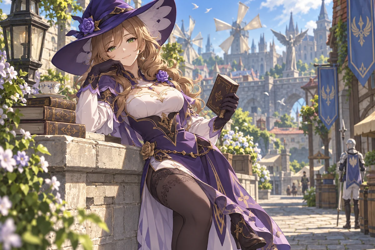 リサ AI 插画