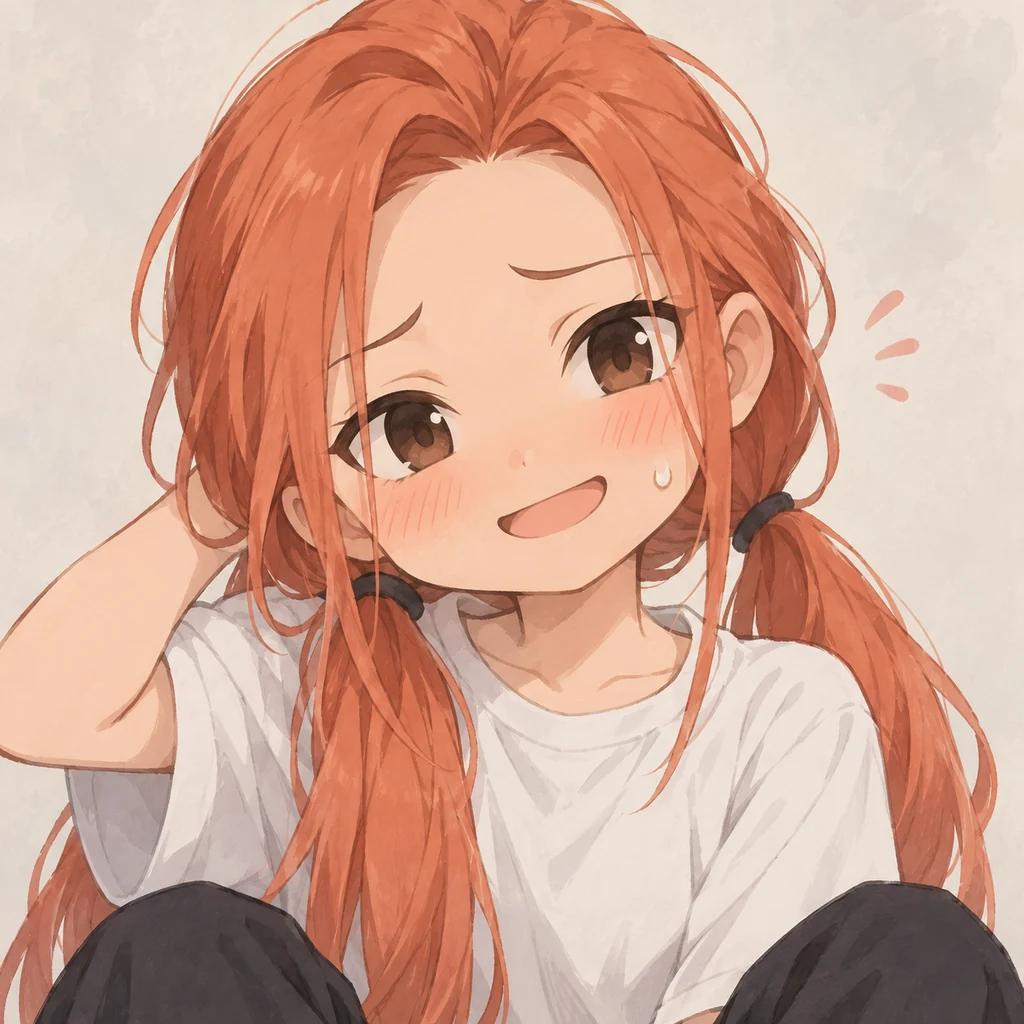 류옌옌 AI 辅助角色插画