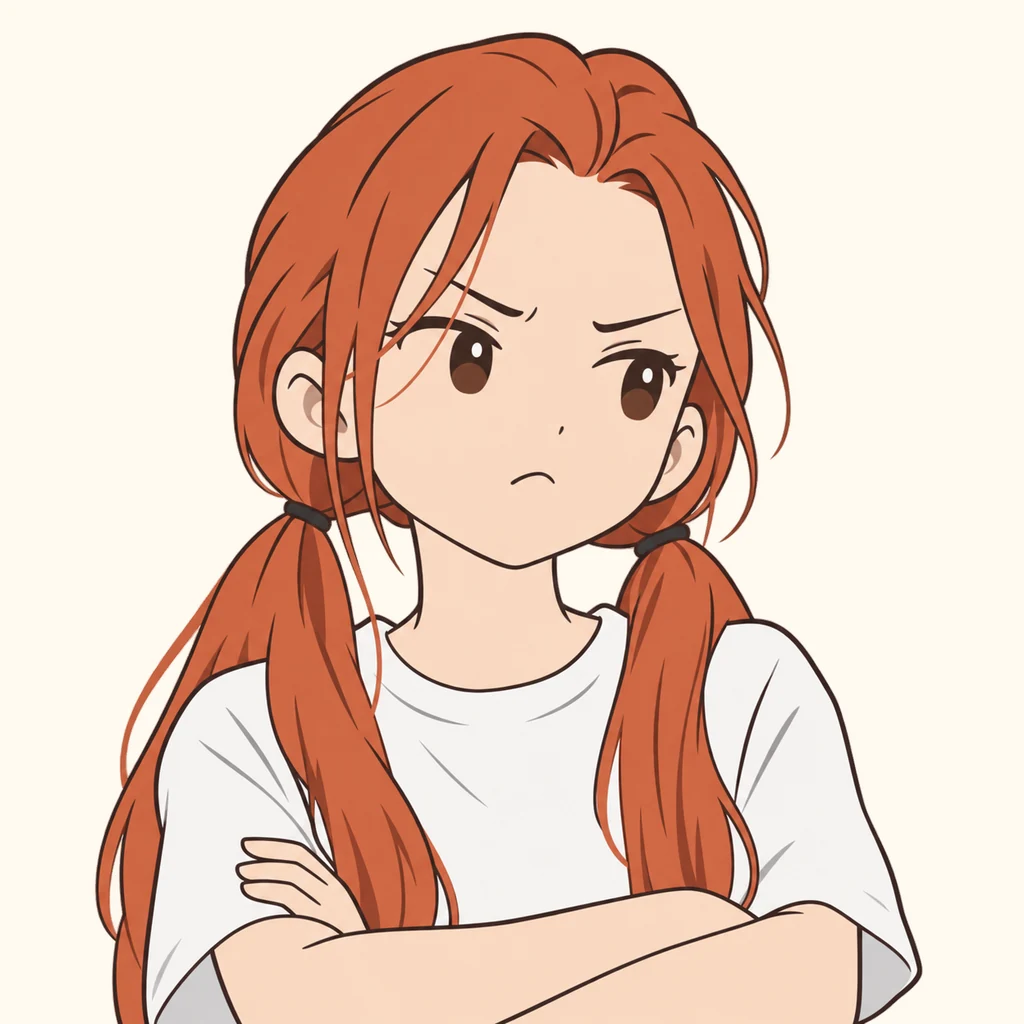 류옌옌 AI 辅助角色插画